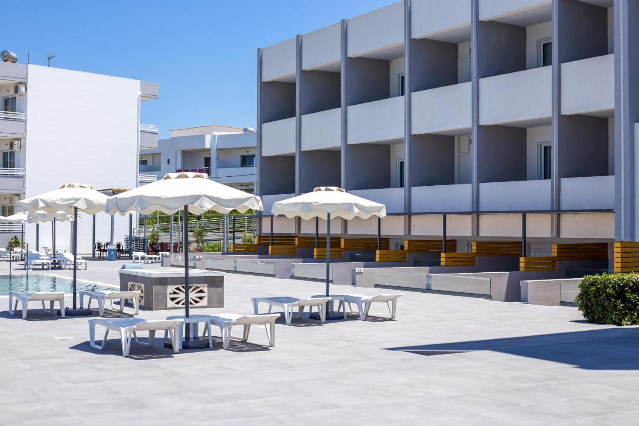 Tsampika Hotel Faliraki Exterior foto