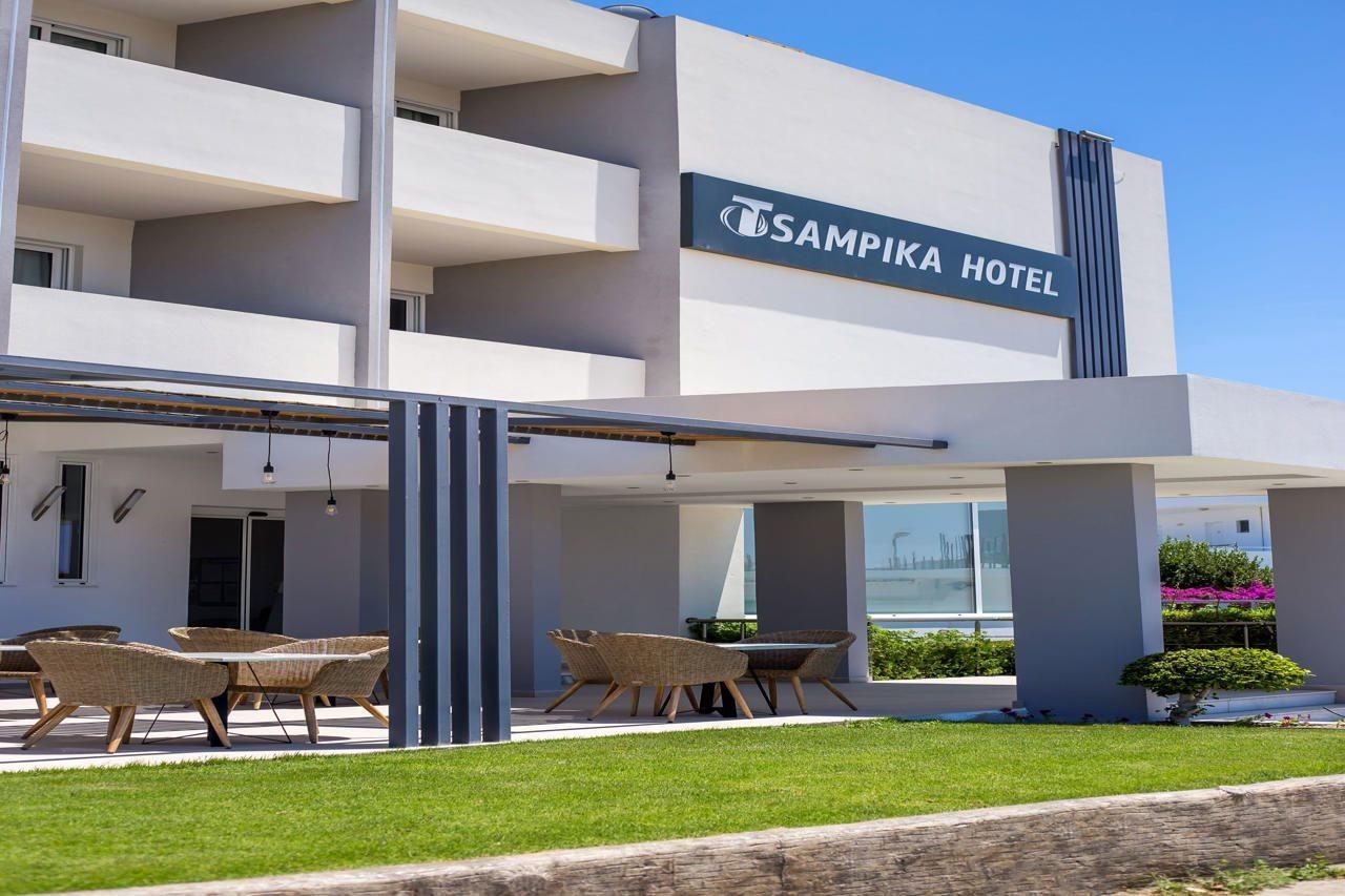 Tsampika Hotel Faliraki Exterior foto
