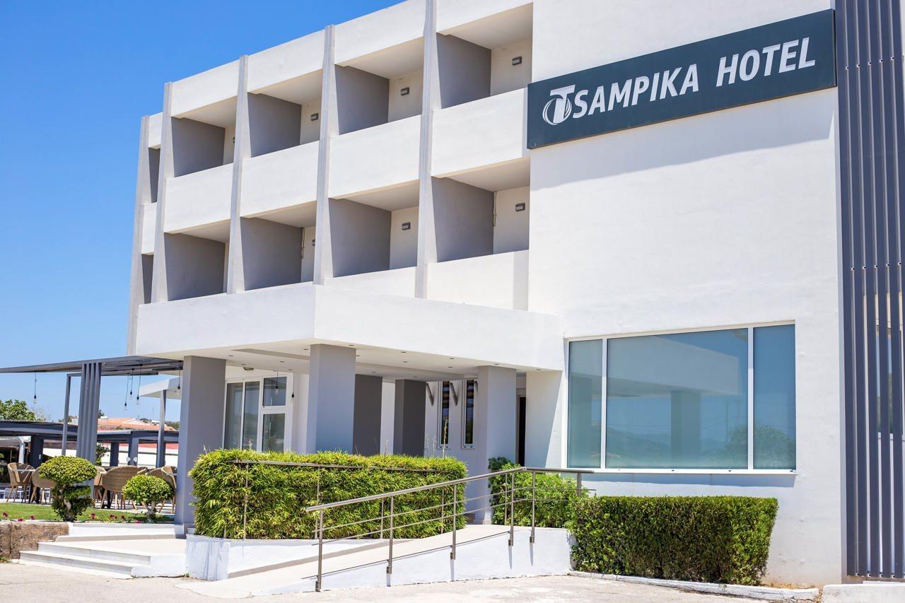 Tsampika Hotel Faliraki Exterior foto